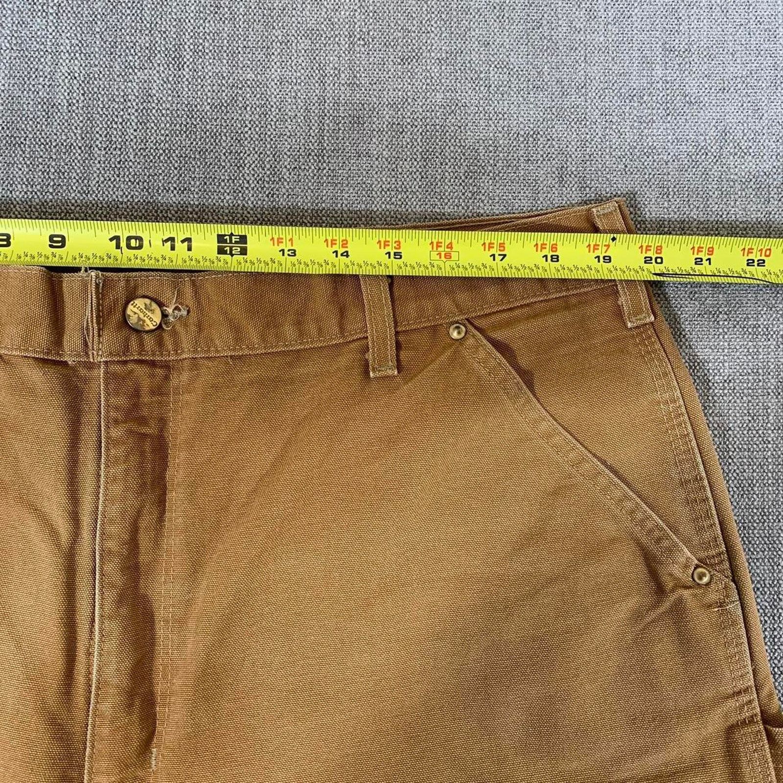 Carhartt Carhartt brown double knee pants Size US 40 / EU 56 - 7 Thumbnail
