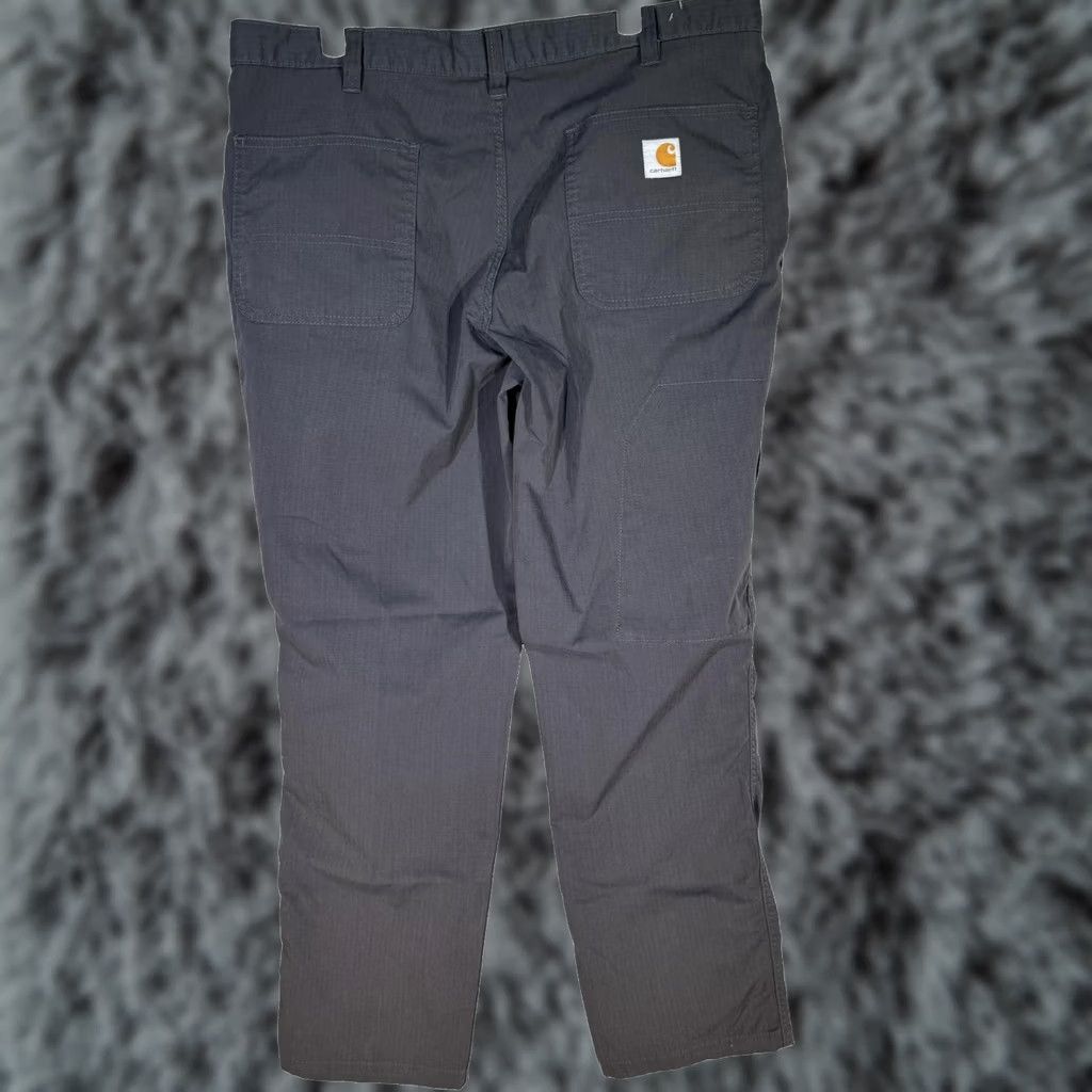 Carhartt Carhartt Pants Mens 36x29 Gray Ripstop Relaxed Fit Utility Workwear Durable Size US 36 / EU 52 - 1 Thumbnail