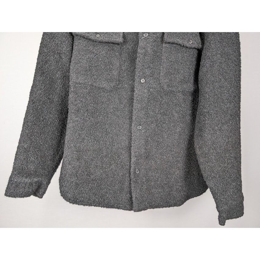Saint Laurent Paris o1rshd1 Q:2 / Wool Shirt OverShirt in Black Size US M / EU 48-50 / 2 - 8 Thumbnail