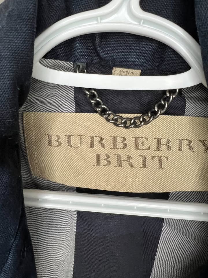 Burberry Burberry Brit Archival Field Navy Jacket Rare Shawl Collar Size US XL / EU 56 / 4 - 3 Thumbnail