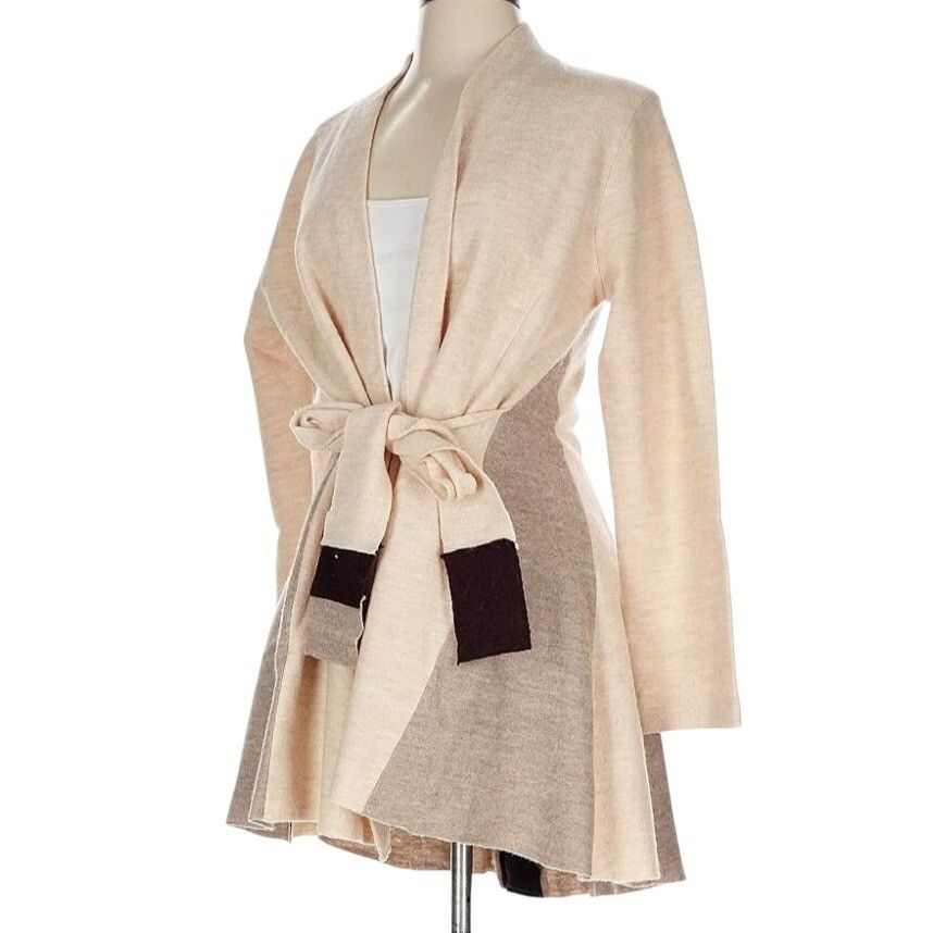 Anthropologie Anthropologie Rosie Neira Denissa Tie Waist Wool Sweater Wom Size XL / US 12-14 / IT 48-50 - 12 Thumbnail