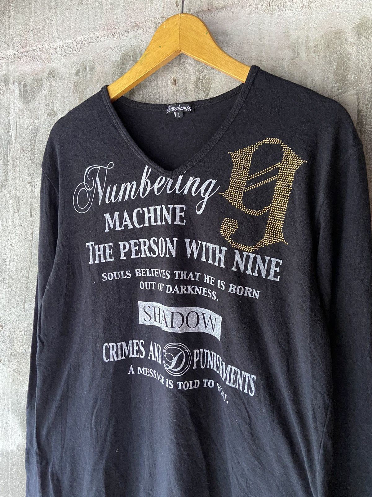 If Six Was Nine NUMBERING MACHINE THE PERSON WITH NINE LONG SLEEVE Size US M / EU 48-50 / 2 - 2 Thumbnail