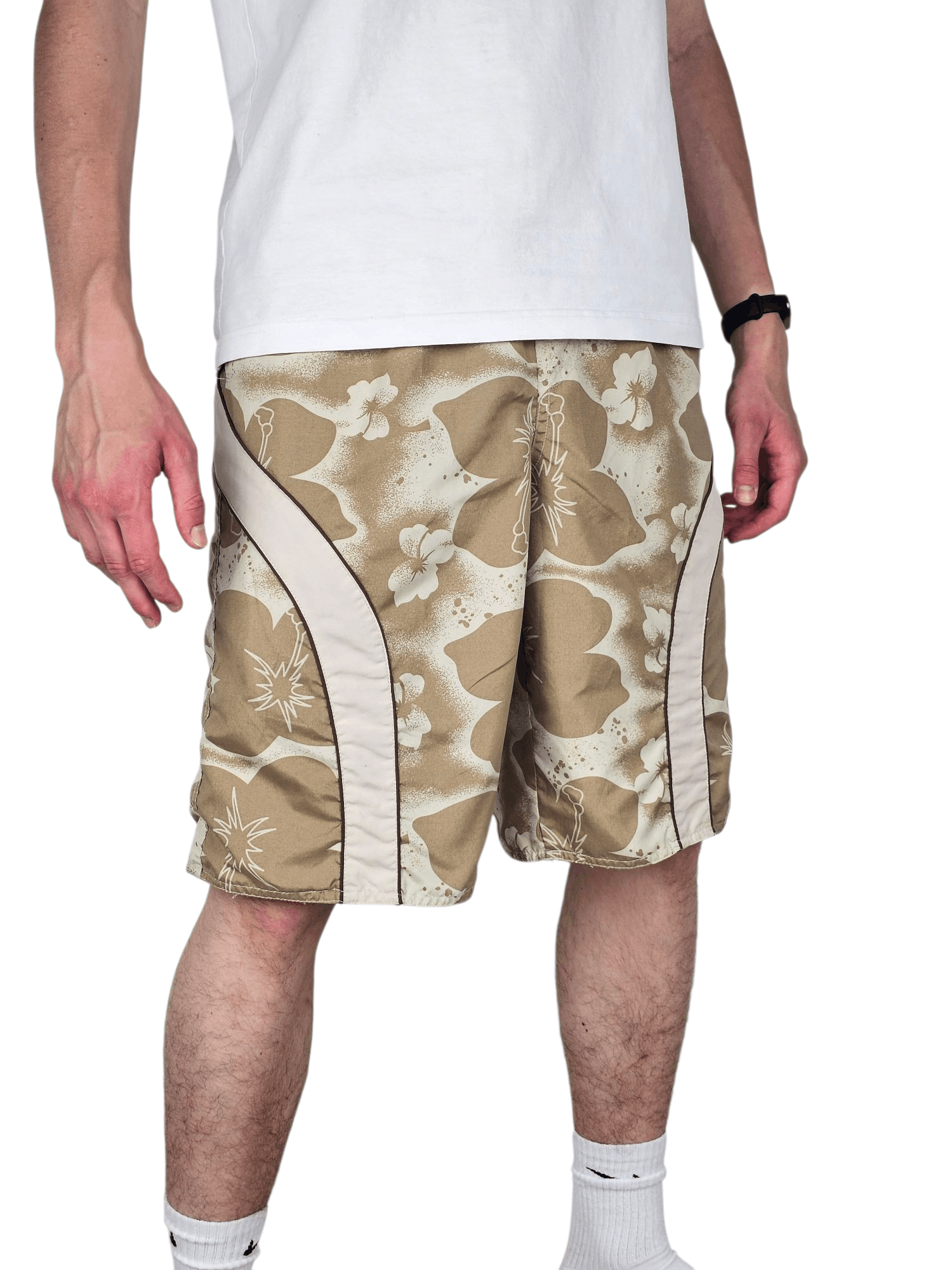Other 💎 Waikiki Baggy Relaxed Reversible Shorts Brown Y2K Size L Size US 34 / EU 50 - 2 Thumbnail