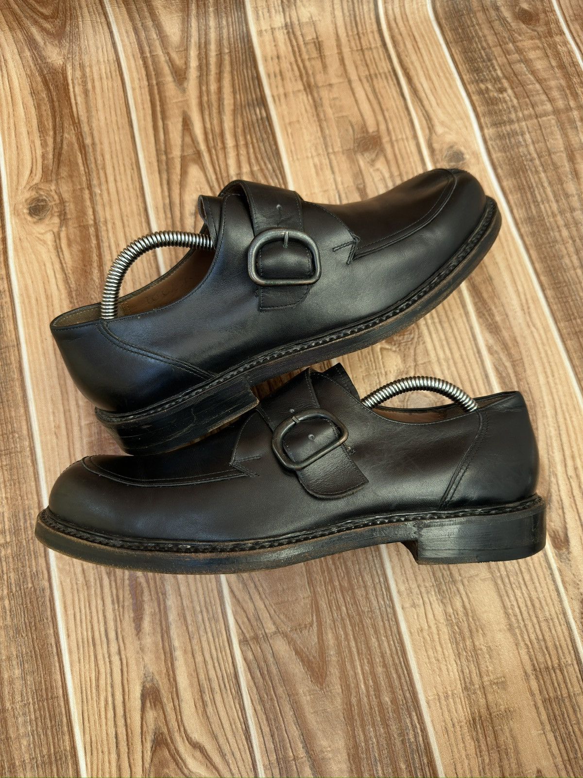 Heinrich Dinkelacker Heinrich Dinkelacker Single Monk Toe Derby Size US 7.5 / EU 40-41 - 12 Thumbnail