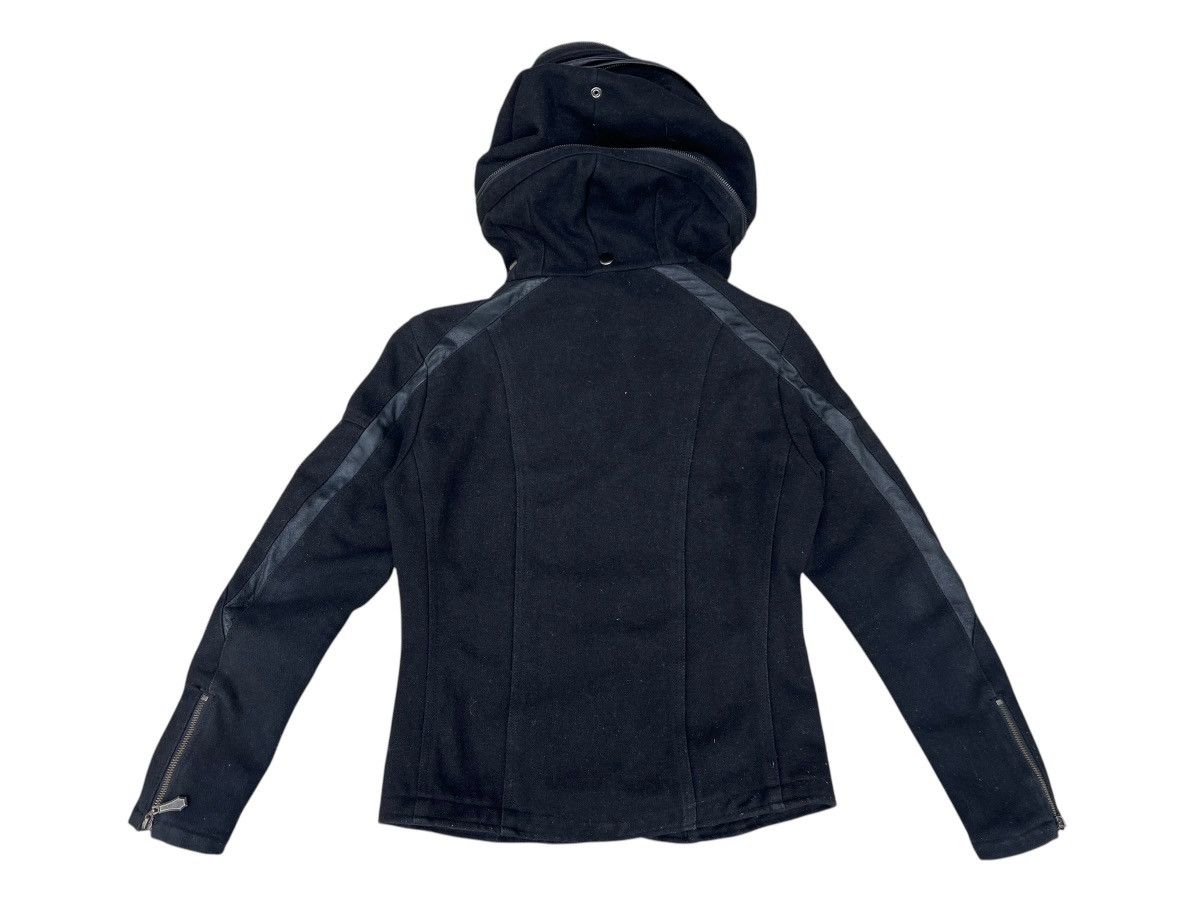 If Six Was Nine × JACKROSE × Le Grande Bleu (L.G.B.) Jackrose Luv Maison Wool Leather Hoodie Bondage Bono Jacket Size US M / EU 48-50 / 2 - 15 Thumbnail