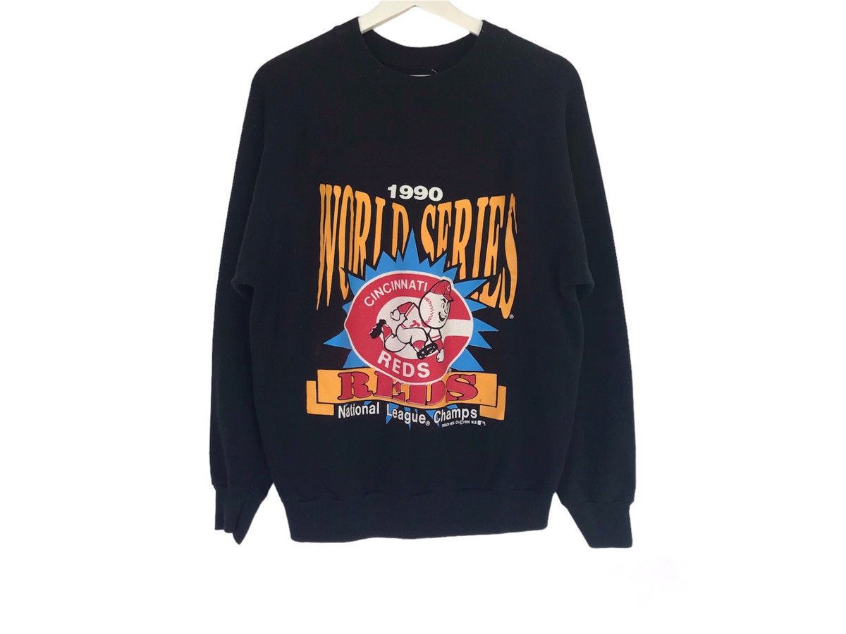 NFL Vintage 90’s Nfl world series CINCINNATI REDS sweatshirt Size US M / EU 48-50 / 2 - 1 Thumbnail