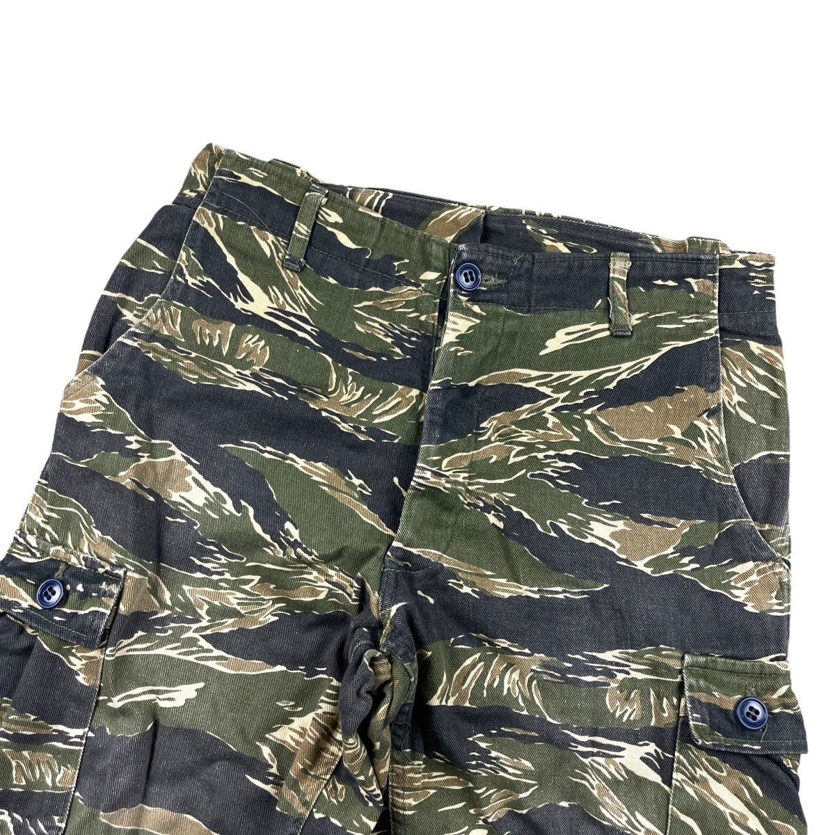 Vintage Vietnam War Tiger Stripe Camo Pants Size US 32 / EU 48 - 3 Thumbnail