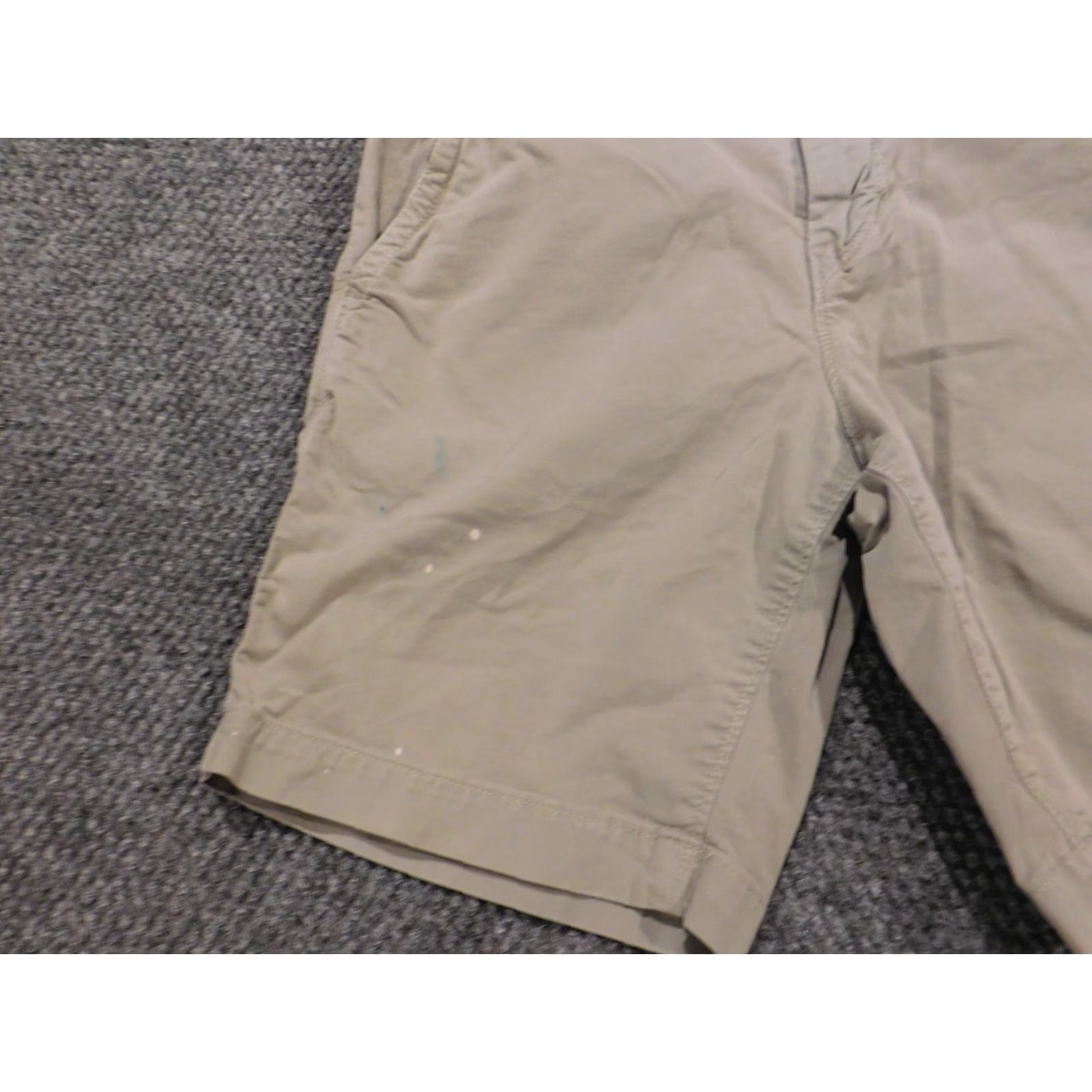 American Eagle Outfitters American Eagle Outfitters Mens Shorts 26 Beige Chino Slim Flat Front Knit Breathable Casual Logo Denim? Wait. Size US 26 / EU 42 - 5 Thumbnail
