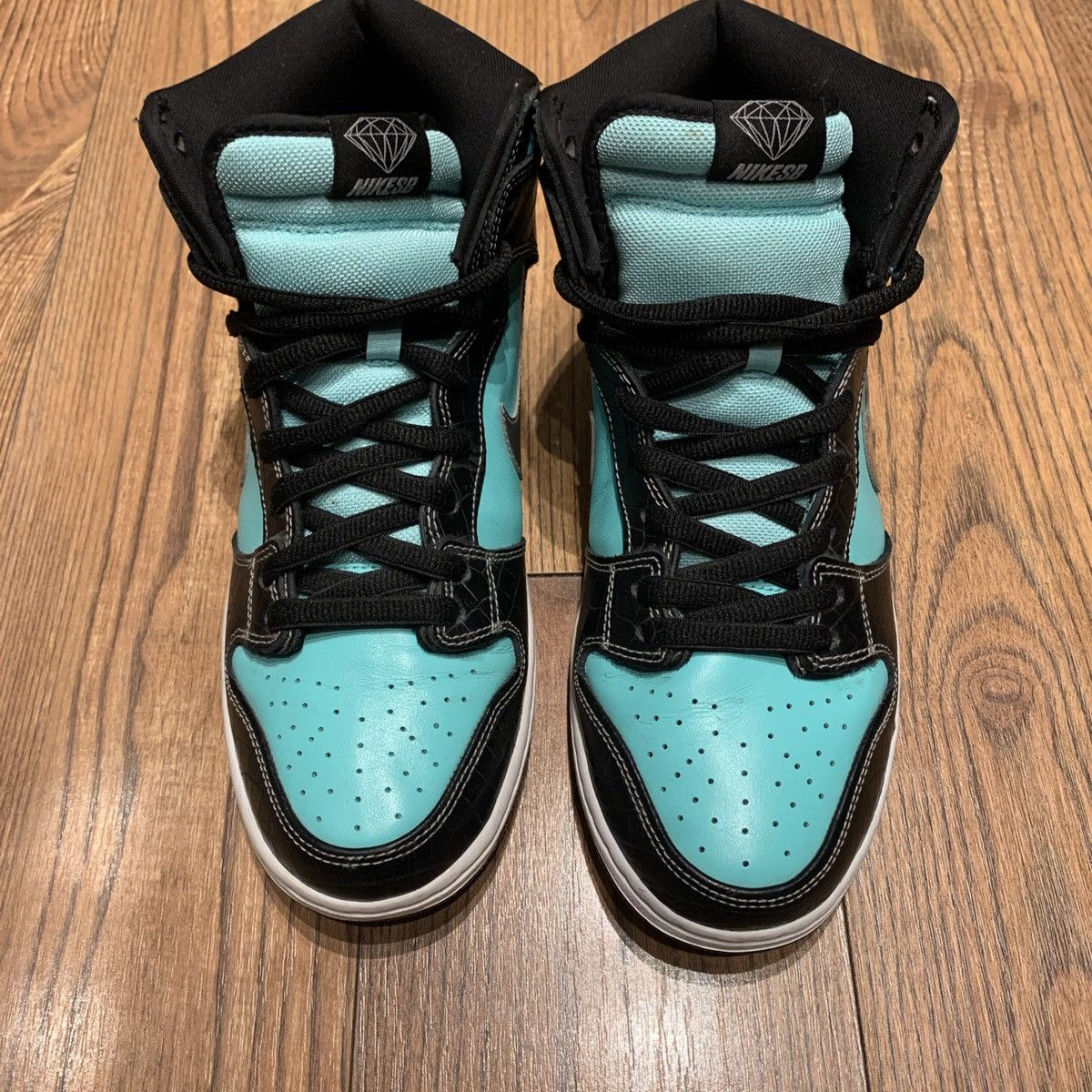 Nike Tiffany and co x Nike Tiffany dunk highs Size US 11 / EU 44 - 4 Thumbnail