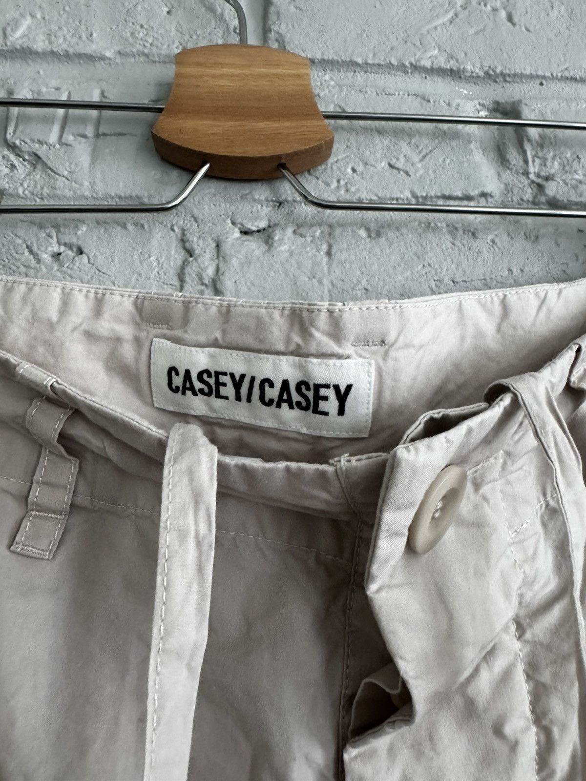 Casey Casey Casey Casey Off White Mamo Cargo Shorts Size US 34 / EU 50 - 3 Thumbnail