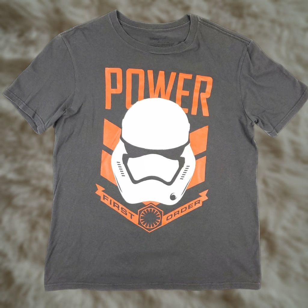Disney Disney Star Wars Stormtrooper T-Shirt Short Sleeve Gray Mens Small Crew Neck Unisex Adults Star Wars 2010s Merch Size US S / EU 44-46 / 1 - 1 Thumbnail