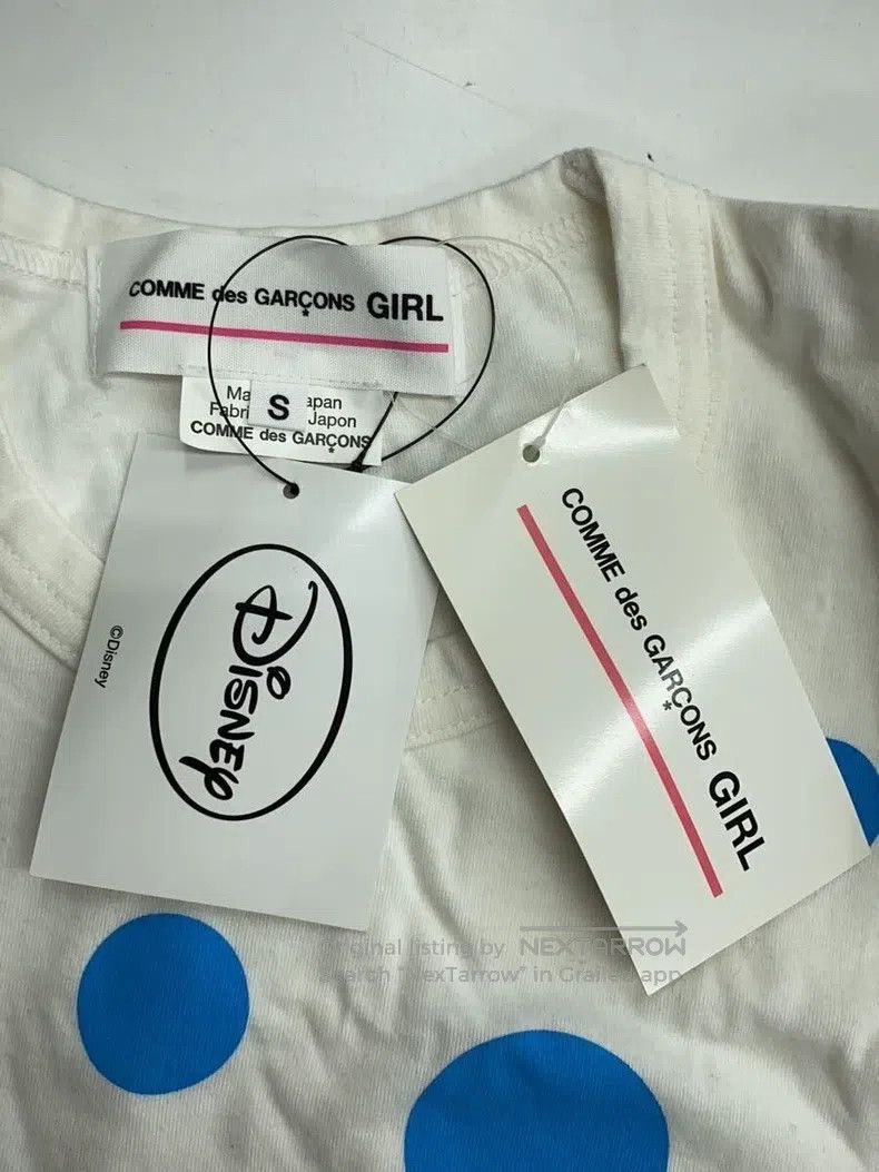 Comme des Garcons Comme Des Garcons Blue polka dot short-sleeve T-shirt Size S / US 4 / IT 40 - 4 Thumbnail