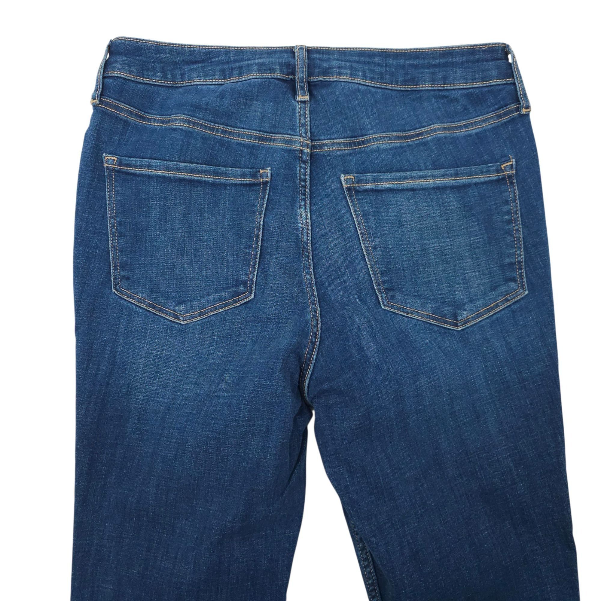 Old Navy Old Navy Extra HIgh Rise Rockstar Super Skinny Crop Jean 10P Size 29" - 11 Thumbnail