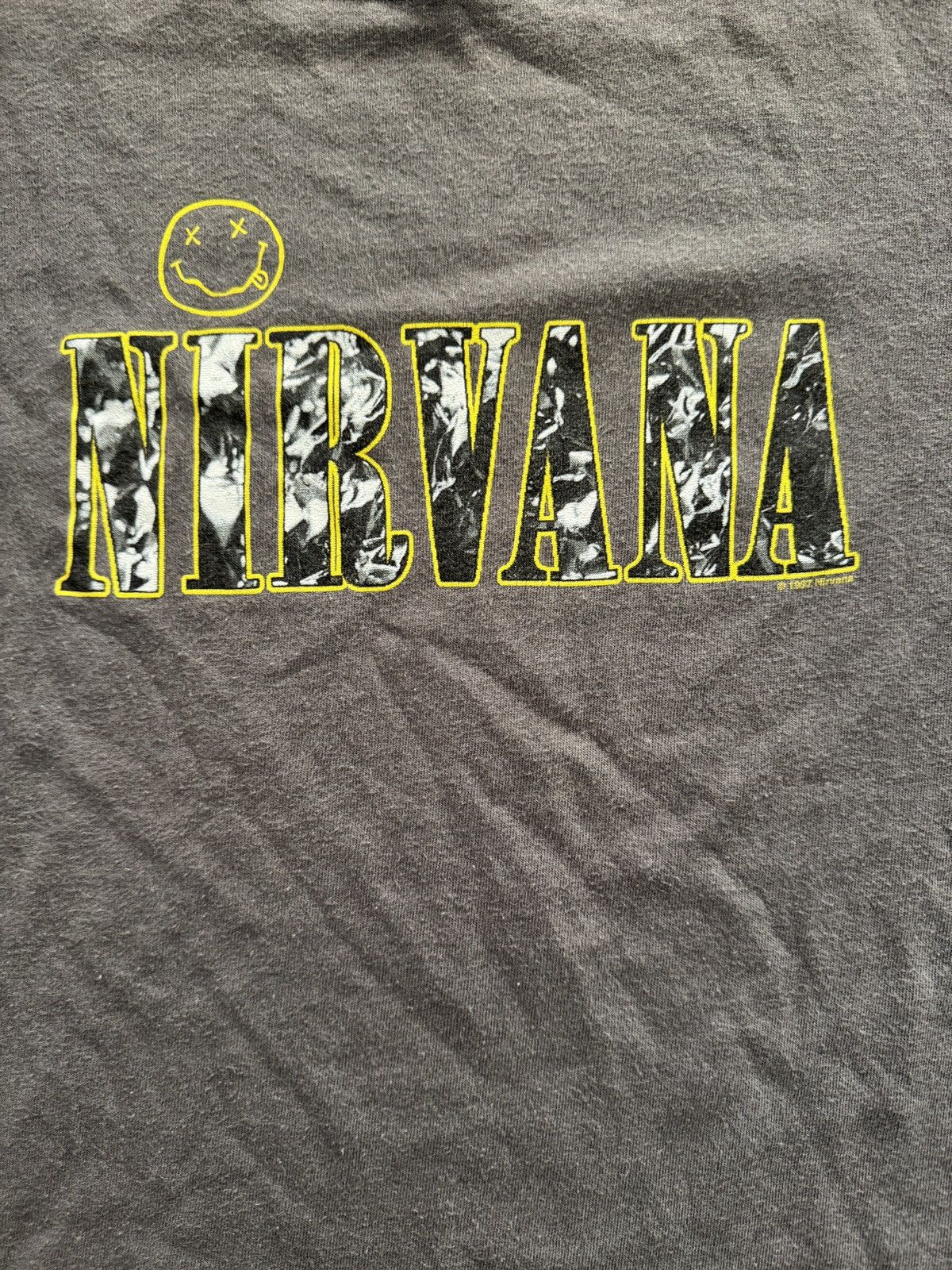 Vintage 1997 Vintage Nirvana T-Shirt Band Tee Size US L / EU 52-54 / 3 - 2 Thumbnail