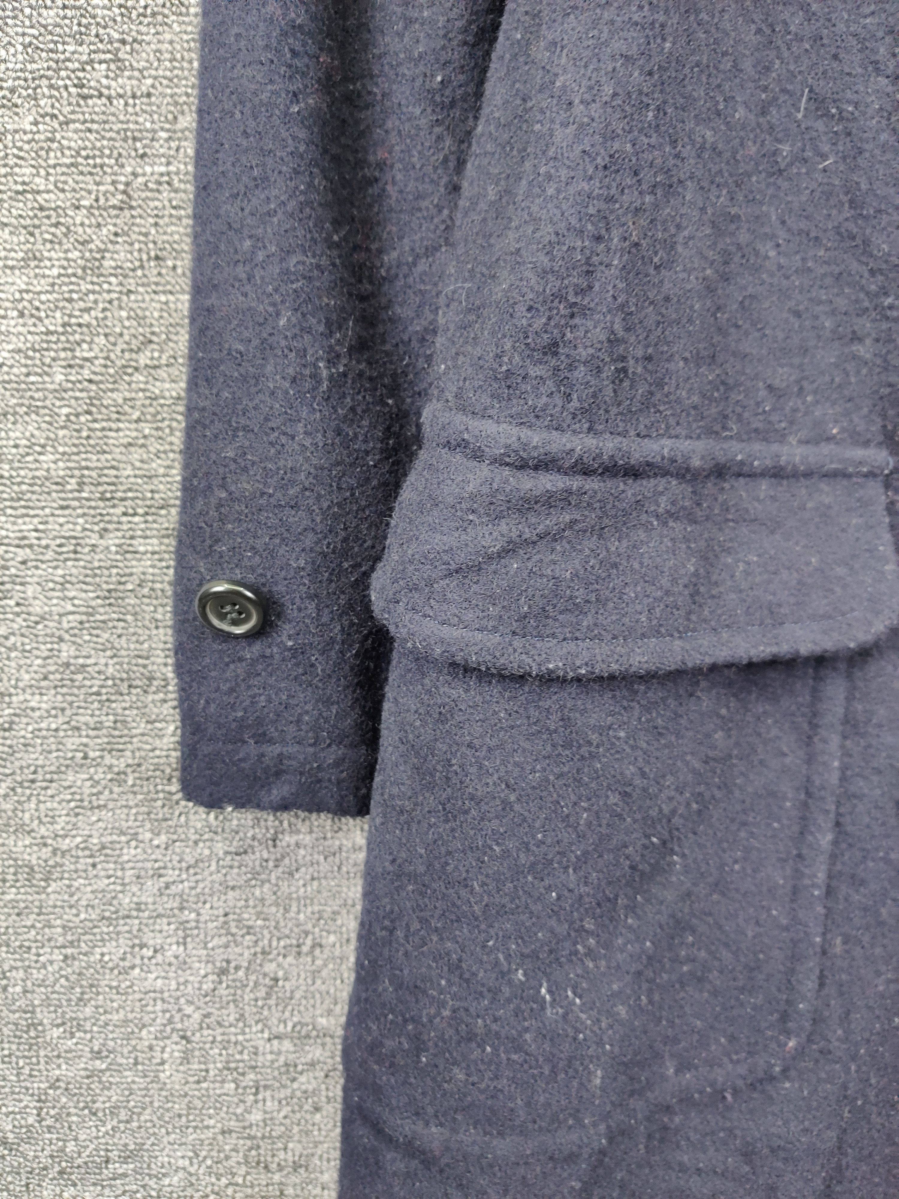 Yohji Yamamoto Vintage Ined Japan By Yohji Yamamoto Soft Wool Duffle Coat Size US M / EU 48-50 / 2 - 4 Thumbnail