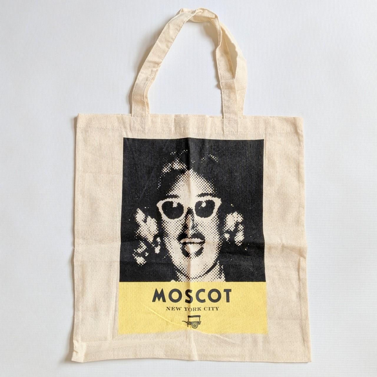 Moscot Moscot Glasses Beige Off White Canvas Tote Bag Size ONE SIZE - 1 Thumbnail