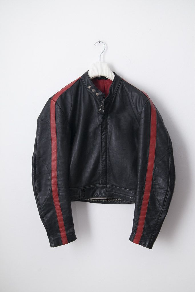 image of Vintage 1980's Harro Rider Jacket in Black, Men's (Size Small)