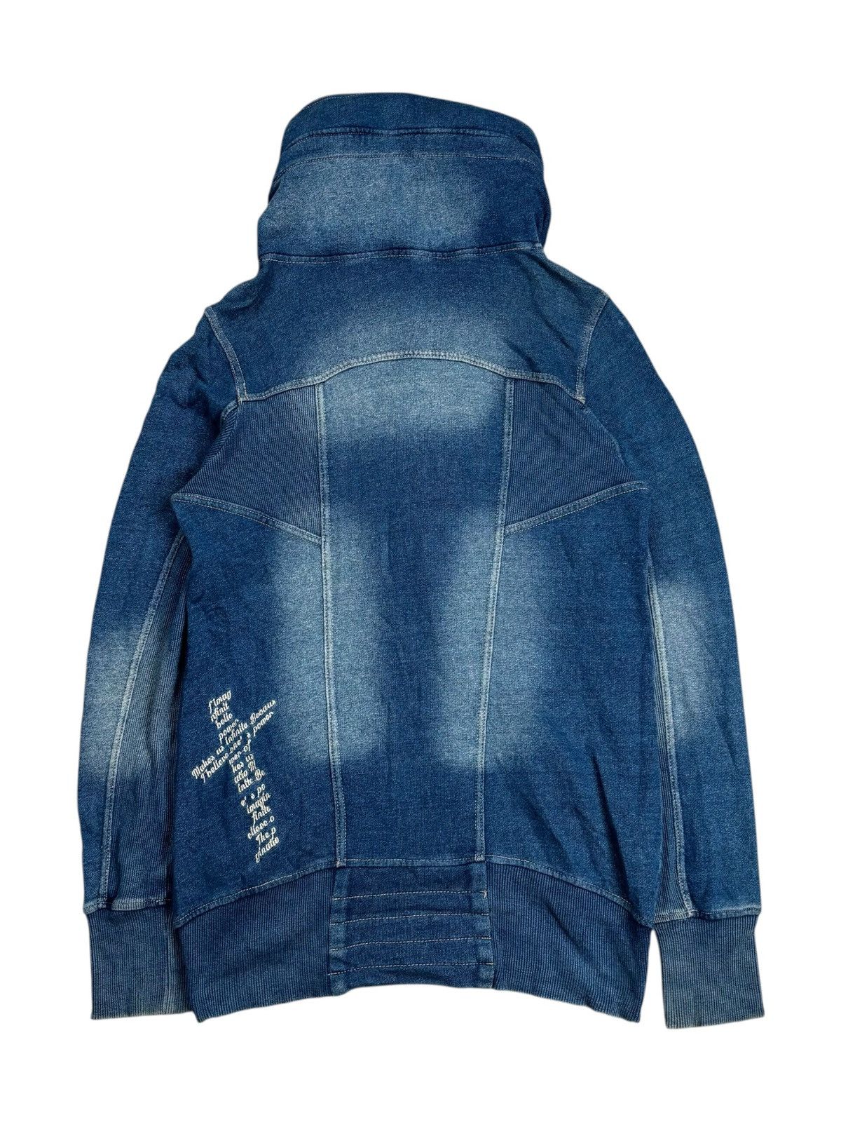 GOA 2000s Maruoka Shoji - Apocalypse Style Washed Bono Jacket Size US M / EU 48-50 / 2 - 4 Thumbnail
