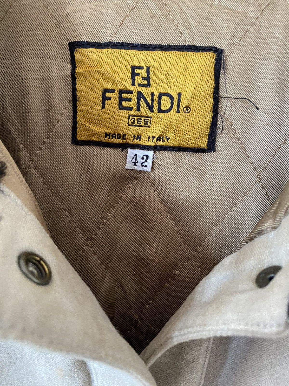 Fendi × Vintage VINTAGE FENDI DECK JACKET SHERPA Size US XS / EU 42 / 0 - 12 Thumbnail