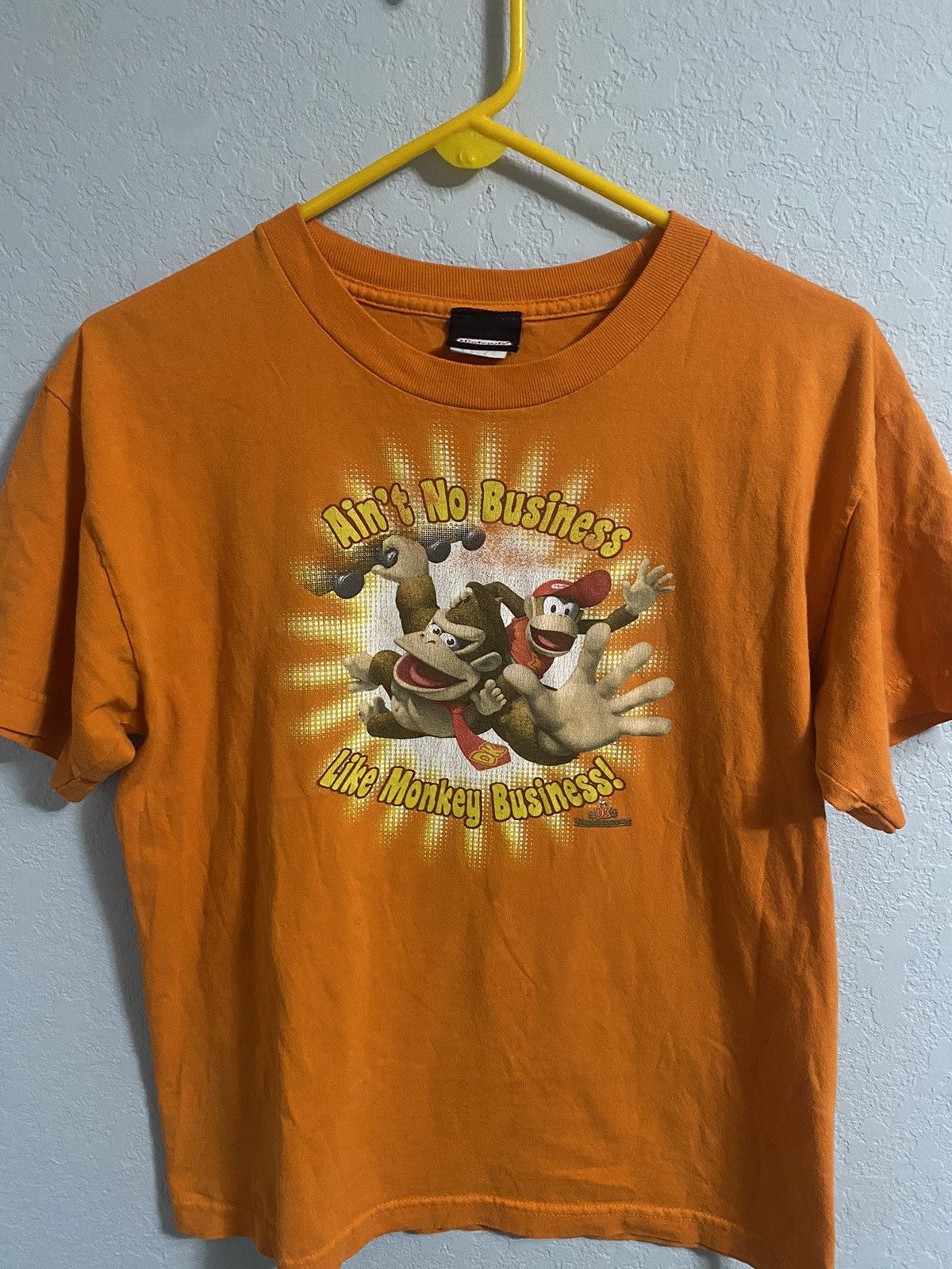 VINTAGE DONKEY KONG JUNGLE CLIMBER VIDEO GAME SHIRT