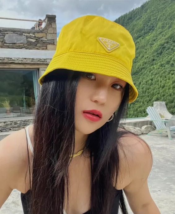 Prada Prada Yellow Fisherman Hat L Size -2505 Size ONE SIZE - 8 Thumbnail