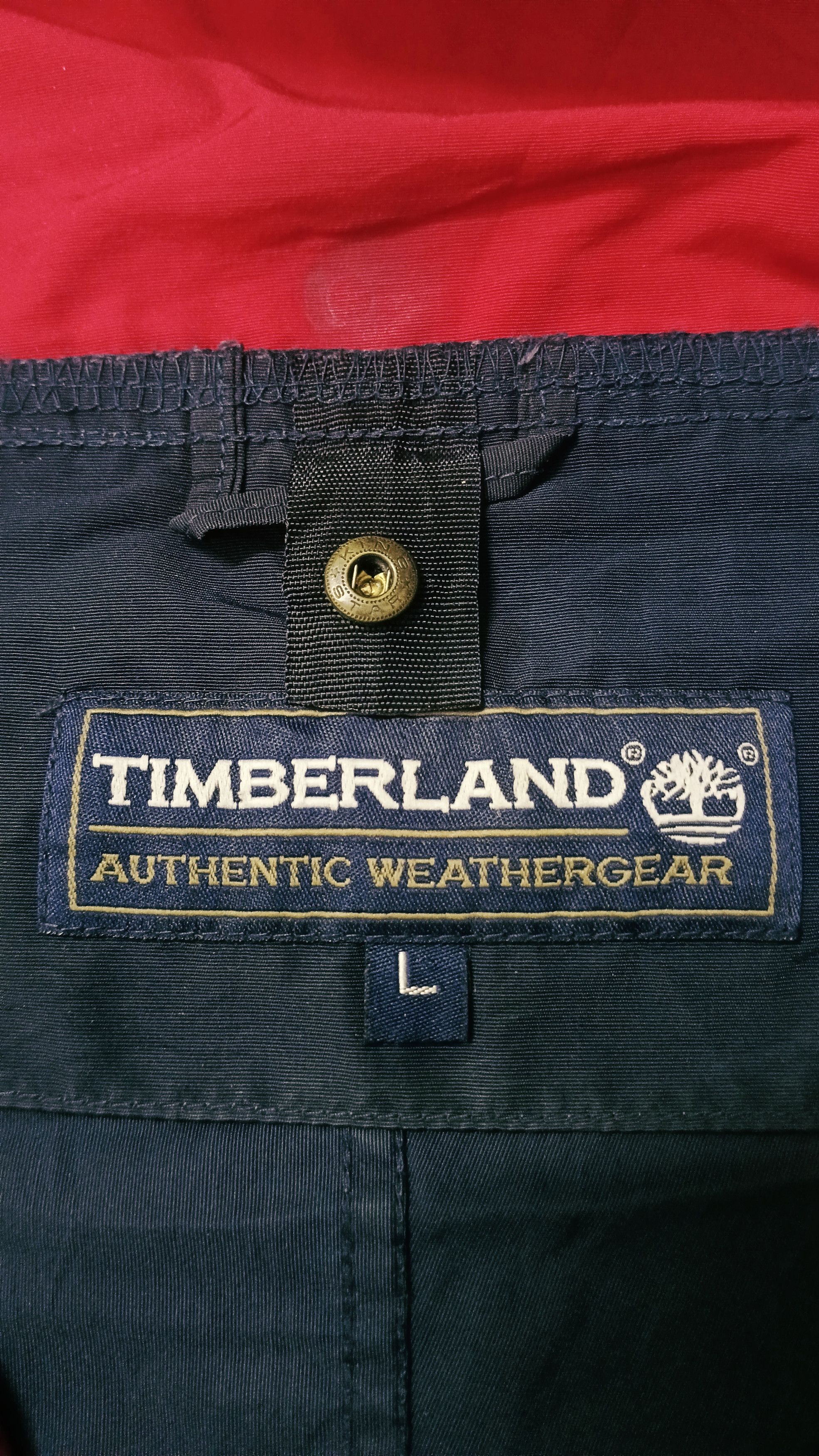 Timberland Vintage Timberland Distressed Oversized Anorak Windbreaker Size US L / EU 52-54 / 3 - 13 Thumbnail