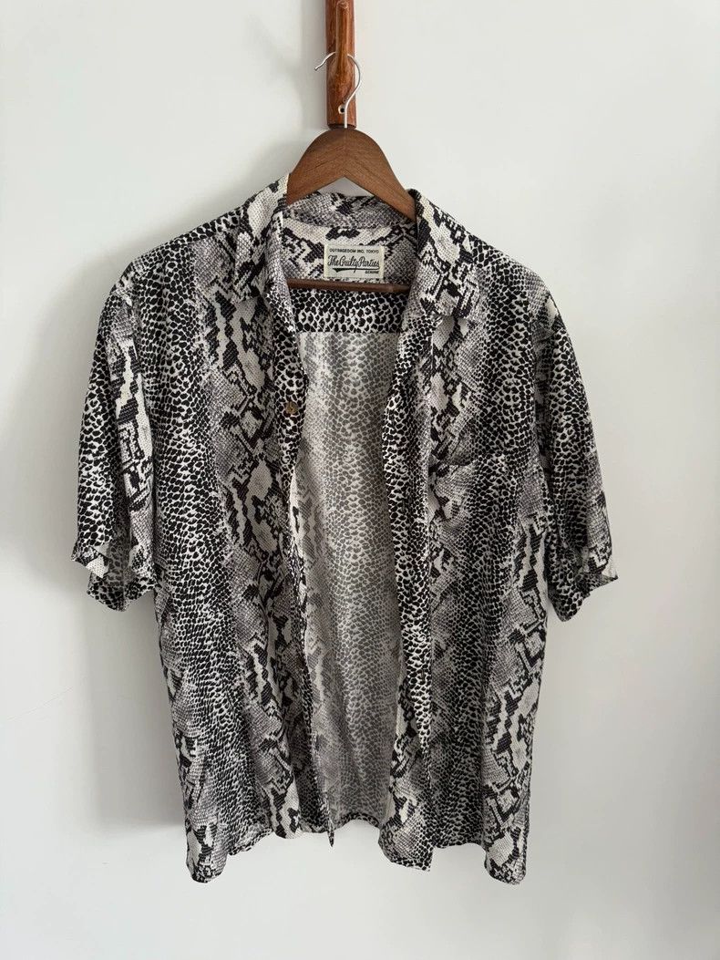 Wacko Maria Wacko Maria Classic Snake Print Casual Hawaiian Short Slee Size US L / EU 52-54 / 3 - 1 Thumbnail