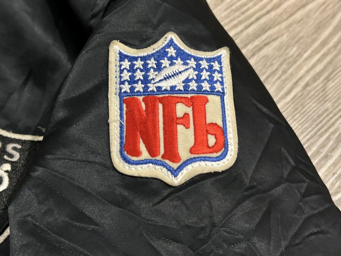 NFL × Starter × Vintage *VINTAGE 80s* Starter X Oakland Raiders - Reversible Jacket Size US XL / EU 56 / 4 - 3 Thumbnail