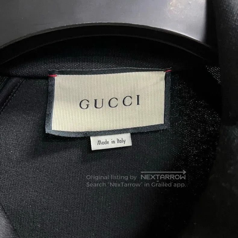 Gucci Gucci Black Logo Stripe Casual Jacket. Size US L / EU 52-54 / 3 - 2 Thumbnail