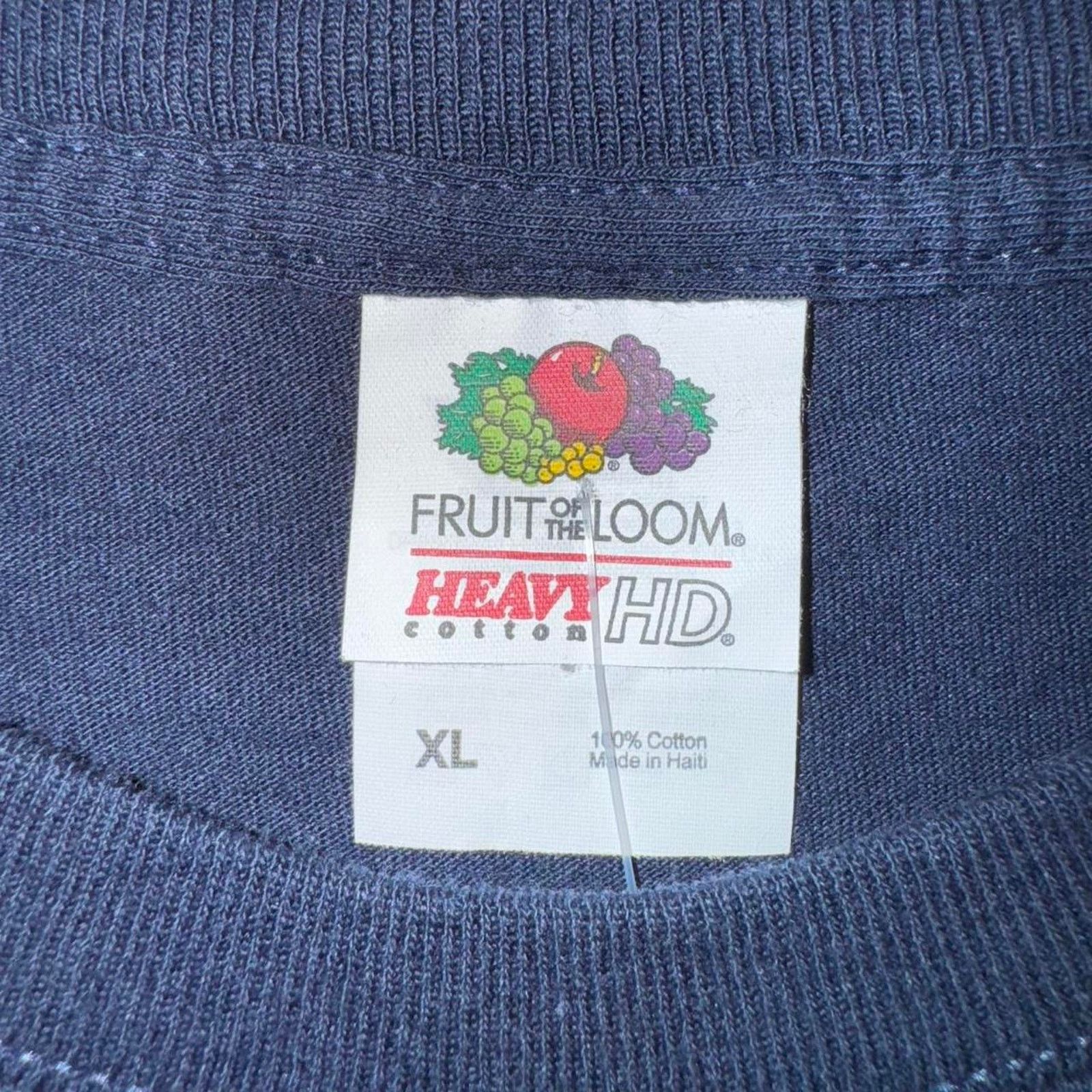 Fruit Of The Loom Vintage y2k usa united states eagle fourth of july t-shirt Size US XL / EU 56 / 4 - 4 Thumbnail