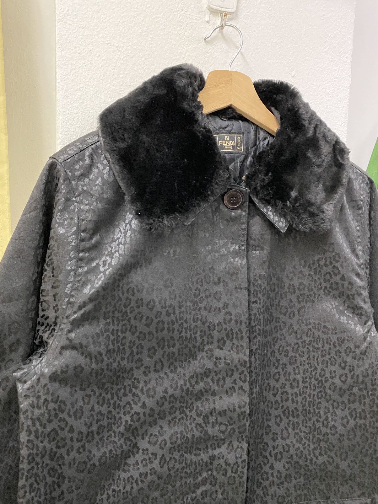Fendi Rare Vintage Fendi Leopard Parka Jacket Size US M / EU 48-50 / 2 - 3 Thumbnail