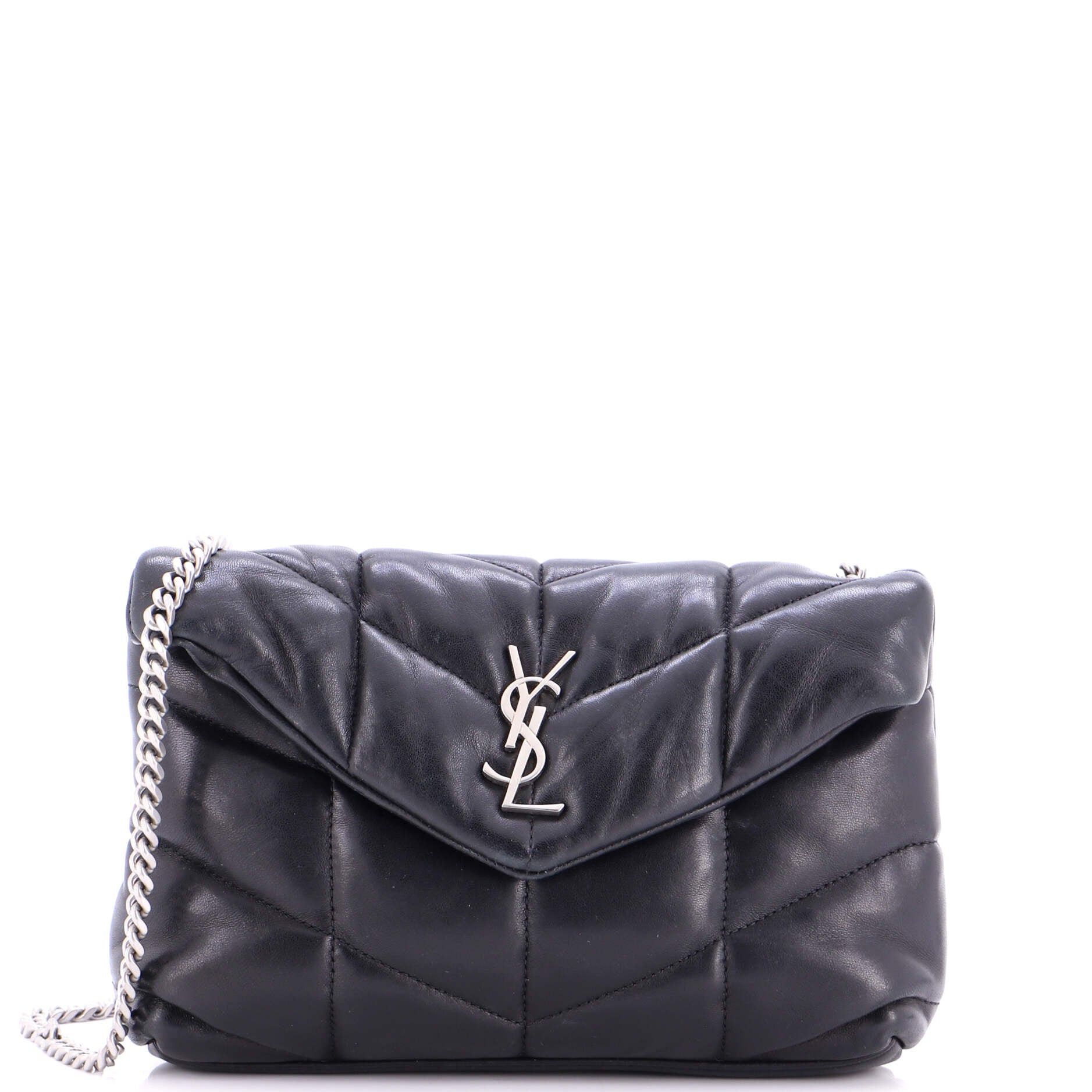 Saint Laurent Paris Loulou Puffer Shoulder Bag Size ONE SIZE - 1 Thumbnail