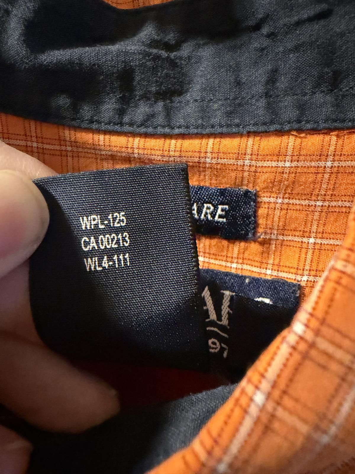 Chaps Chaps Orange Easy Care Button-Down Shirt Large Size US L / EU 52-54 / 3 - 3 Thumbnail