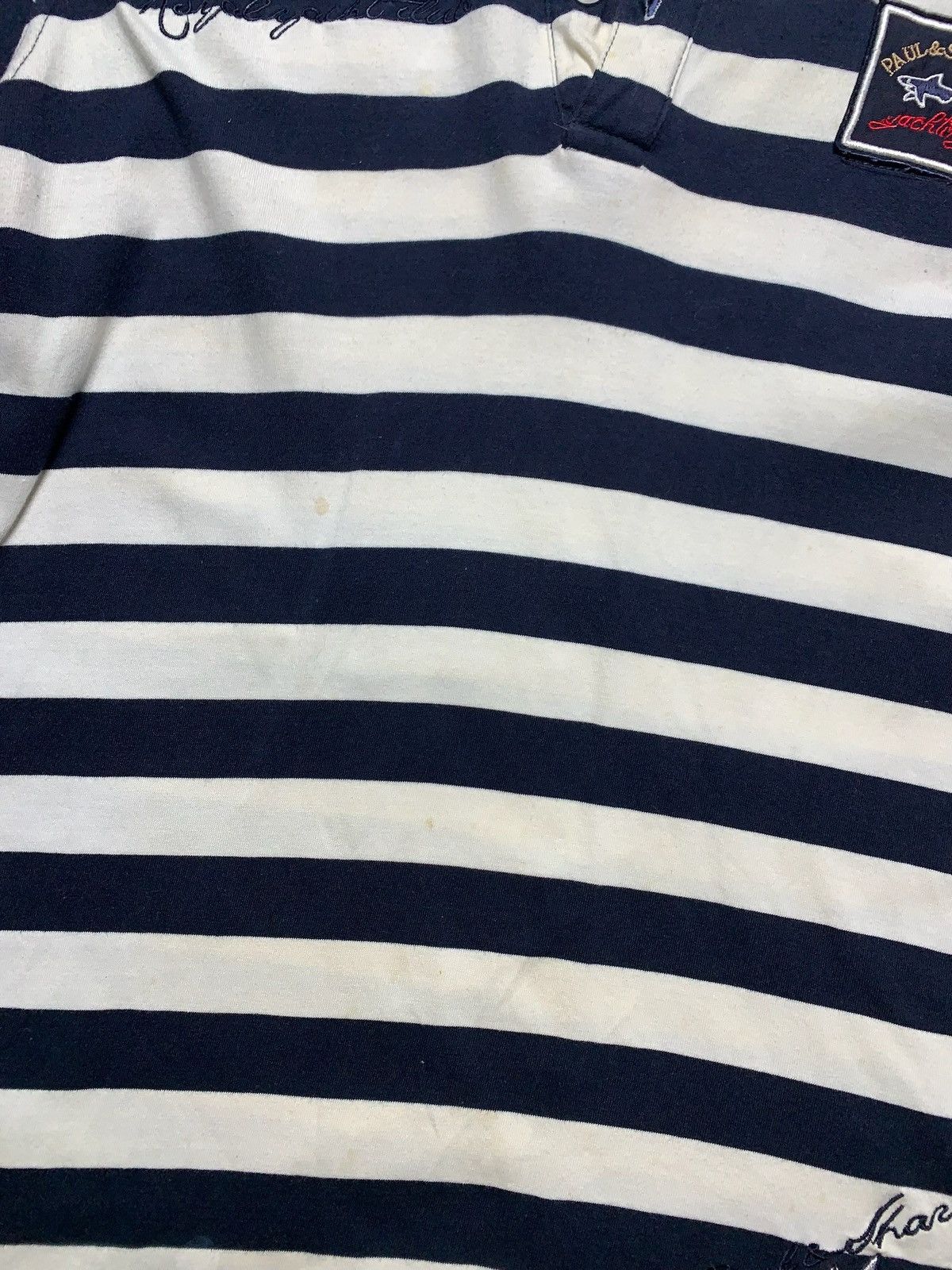 Paul & Shark × Vintage Vintage Paul Shark striped jersey rugby size M/L Size US M / EU 48-50 / 2 - 5 Thumbnail