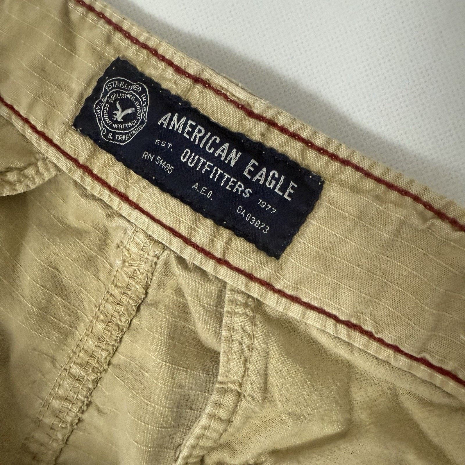 American Eagle Outfitters Y2K American Eagle Shorts Longboard 11” Cargo Preppy Gorp Size US 32 / EU 48 - 3 Thumbnail