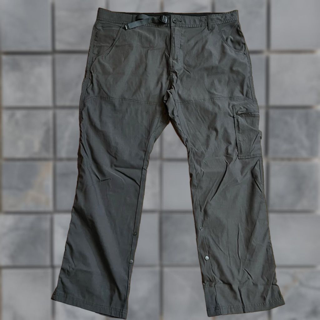 Prana Prana Pants Mens 40 STRETCH ZION II Regular Fit Cargo Gray Mens Size US 40 / EU 56 - 1 Thumbnail