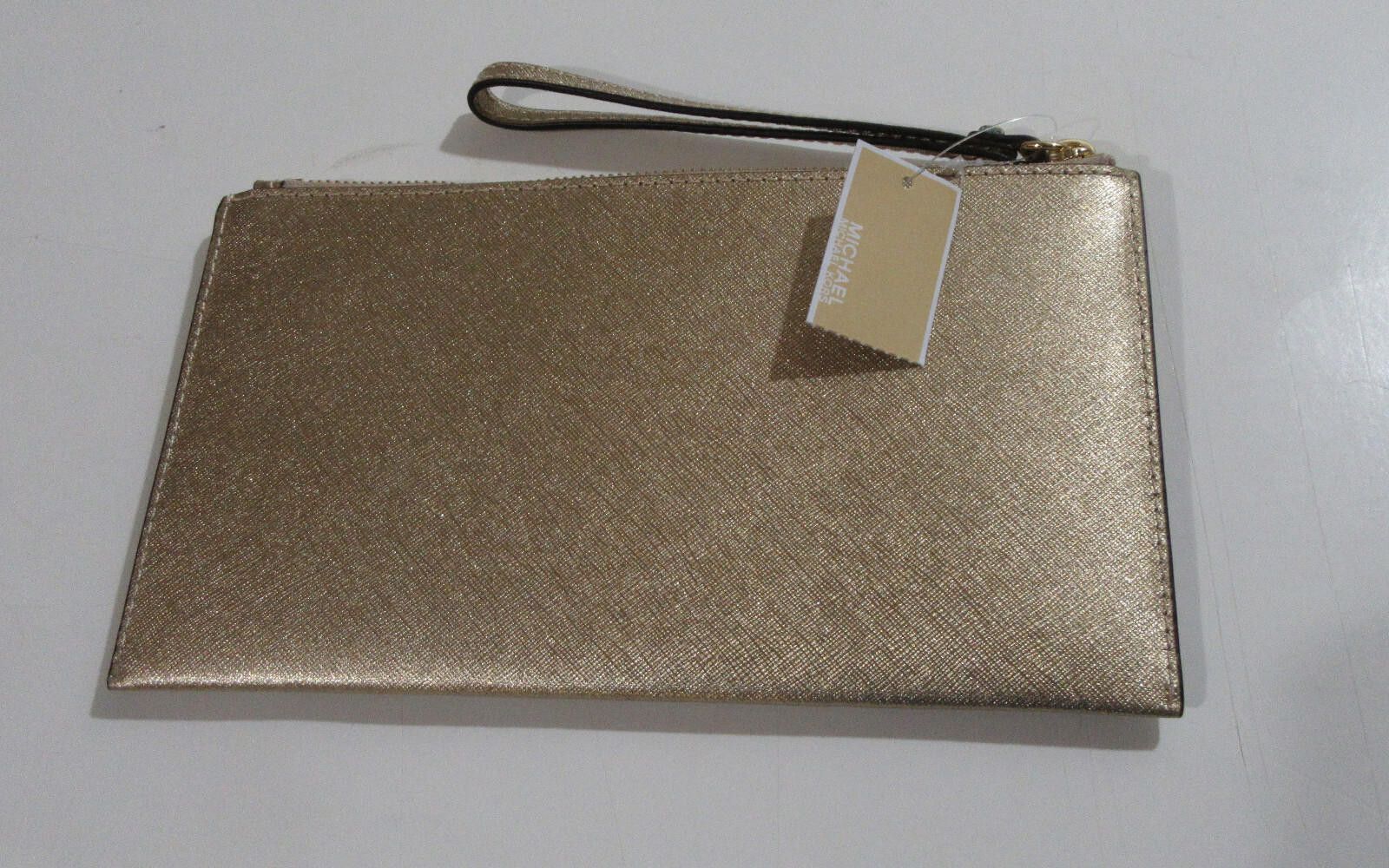 Michael Kors Michael Kors Womens Saffiano Leather Large Black Size ONE SIZE - 7 Thumbnail