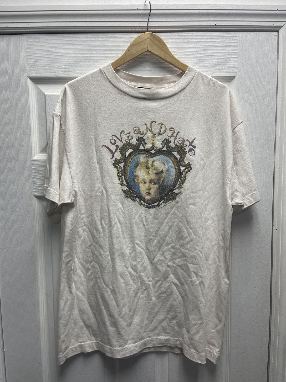 Saint Michael - Hate Sheep T-shirt | HBX SAINT MICHAEL HATE SAINT