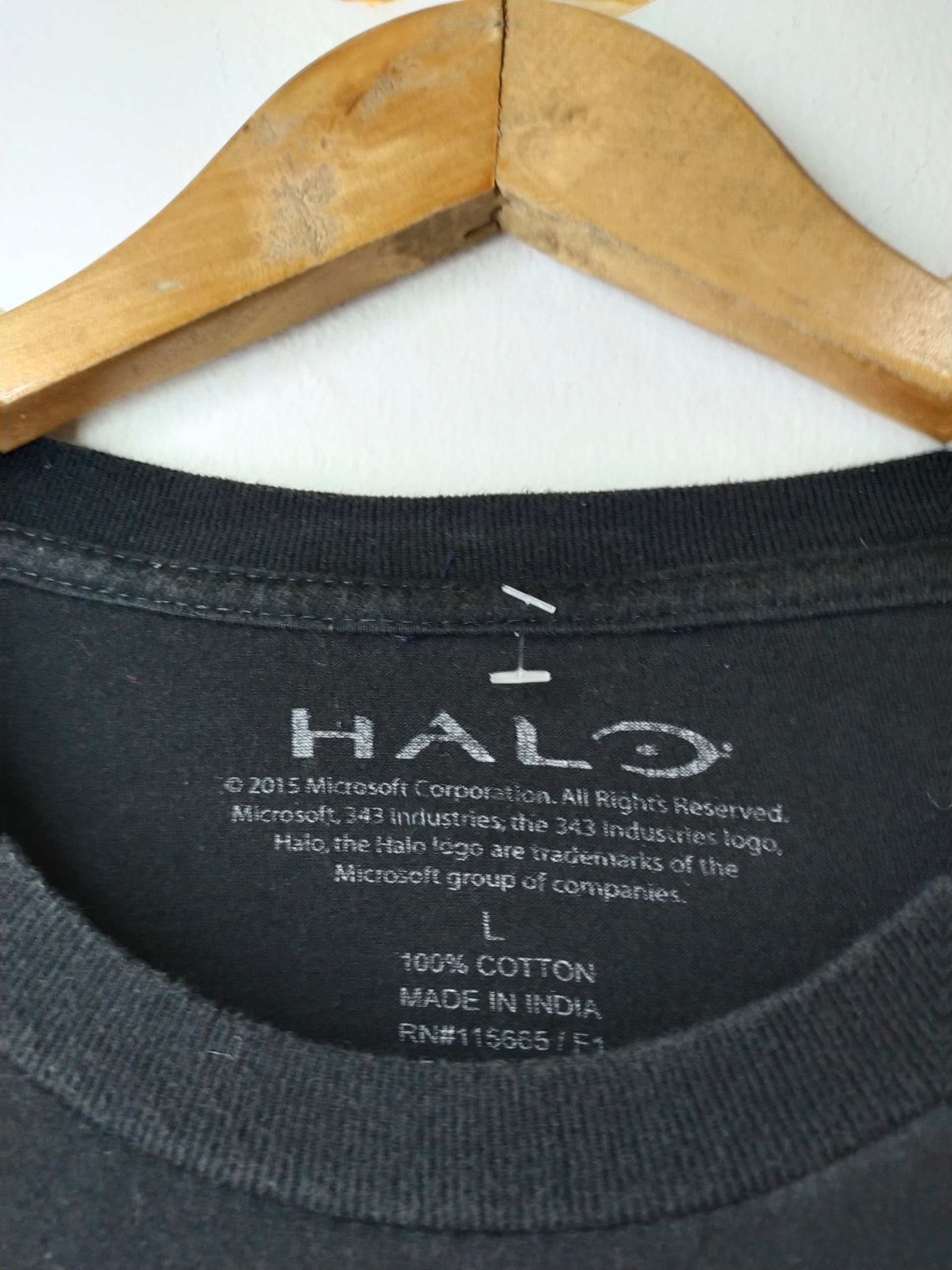 Playstation Vintage HALO video game t shirt promo merchandise Size US L / EU 52-54 / 3 - 2 Thumbnail