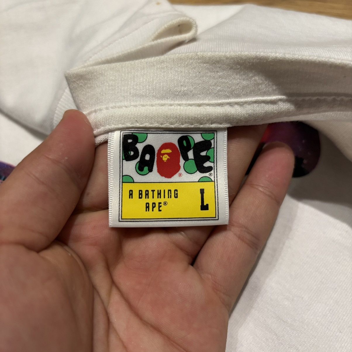 Bape Bape City Ape Face Tee Size US L / EU 52-54 / 3 - 6 Thumbnail
