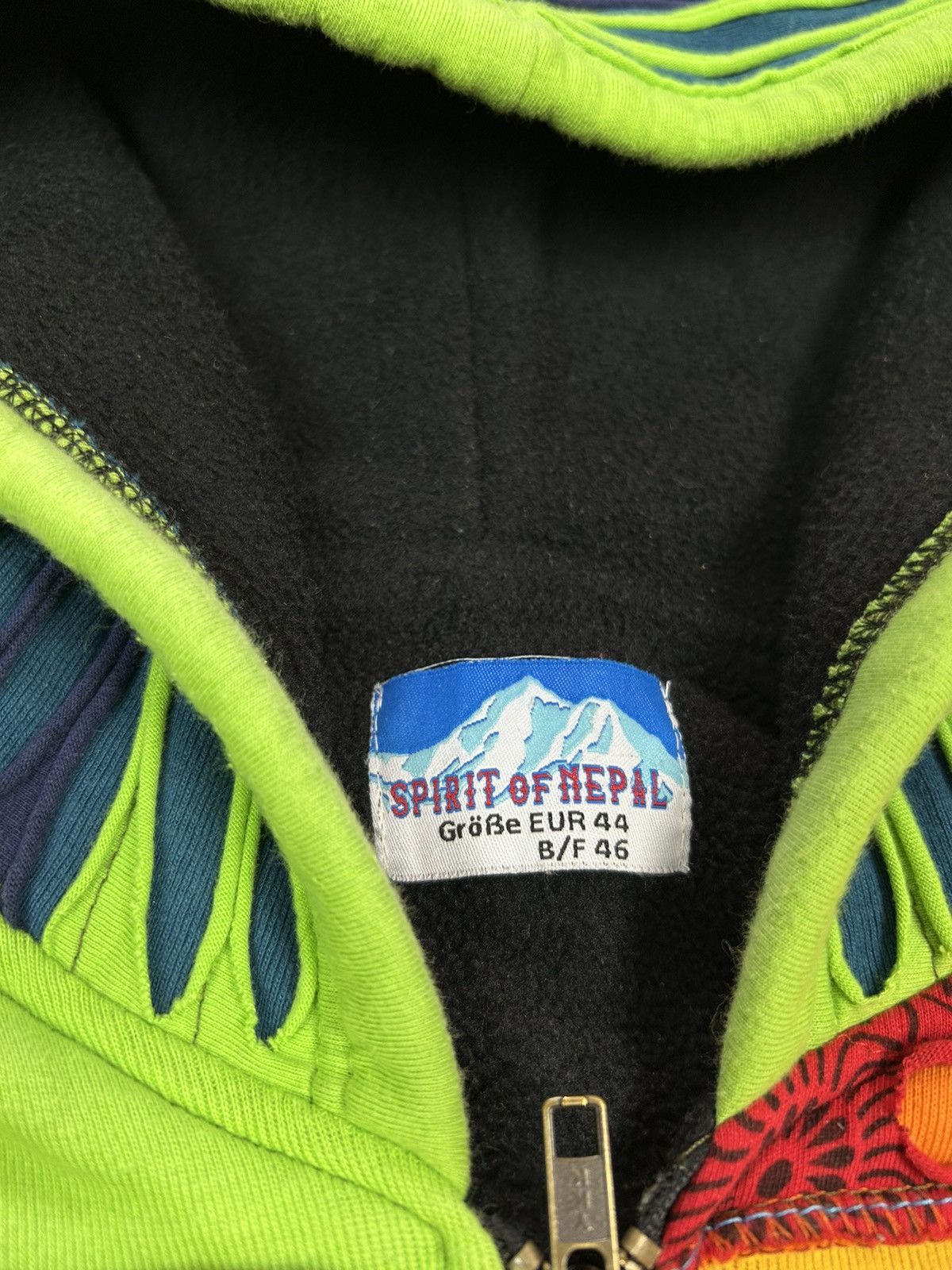 Japanese Brand × Vintage Vintage patchwork jacket made in Nepal Size US L / EU 52-54 / 3 - 3 Thumbnail