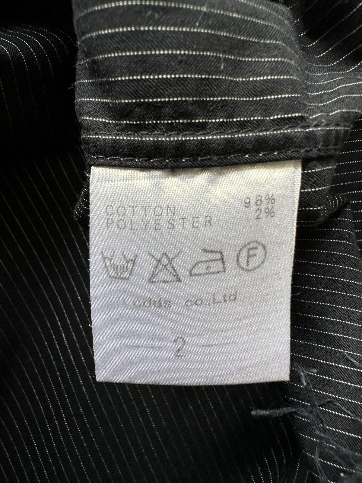 Lounge Lizard 00's - Lounge Lizard pinstripe double pocket shirt Size US M / EU 48-50 / 2 - 12 Thumbnail