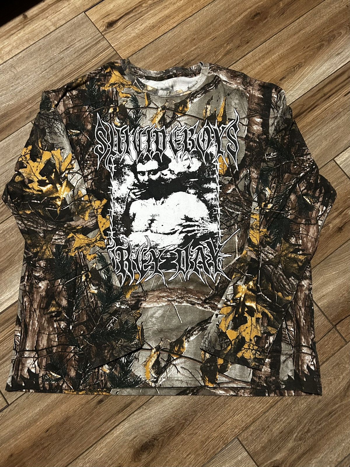 G59 Records $uicdeboy$ Camo Long Sleeve Size US XL / EU 56 / 4 - 1 Thumbnail