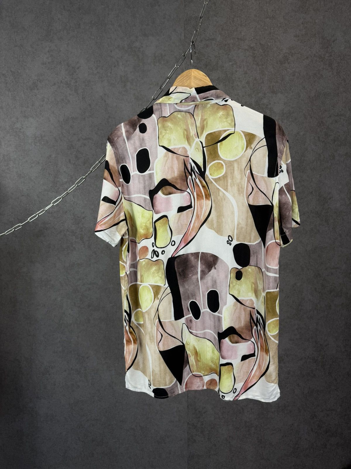 Zara Zara Man art designer hawaiian shirt Size US M / EU 48-50 / 2 - 7 Thumbnail