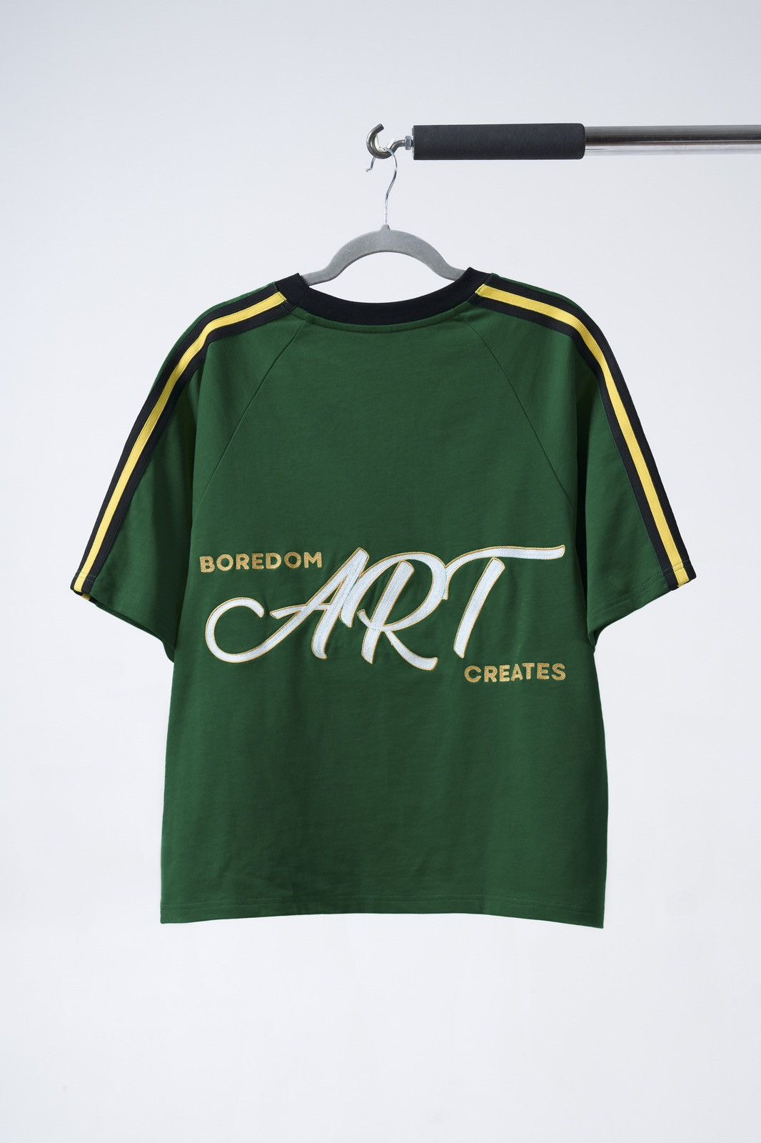 Other Freddo Green Ralgan stripe tee Size US L / EU 52-54 / 3 - 1 Thumbnail