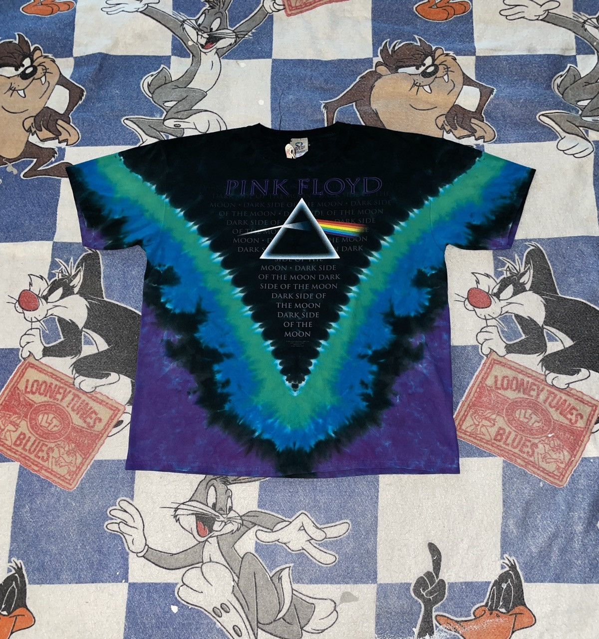 Liquid Blue Pink Floyd liquid blue dark side of the moon Size US XL / EU 56 / 4 - 1 Thumbnail
