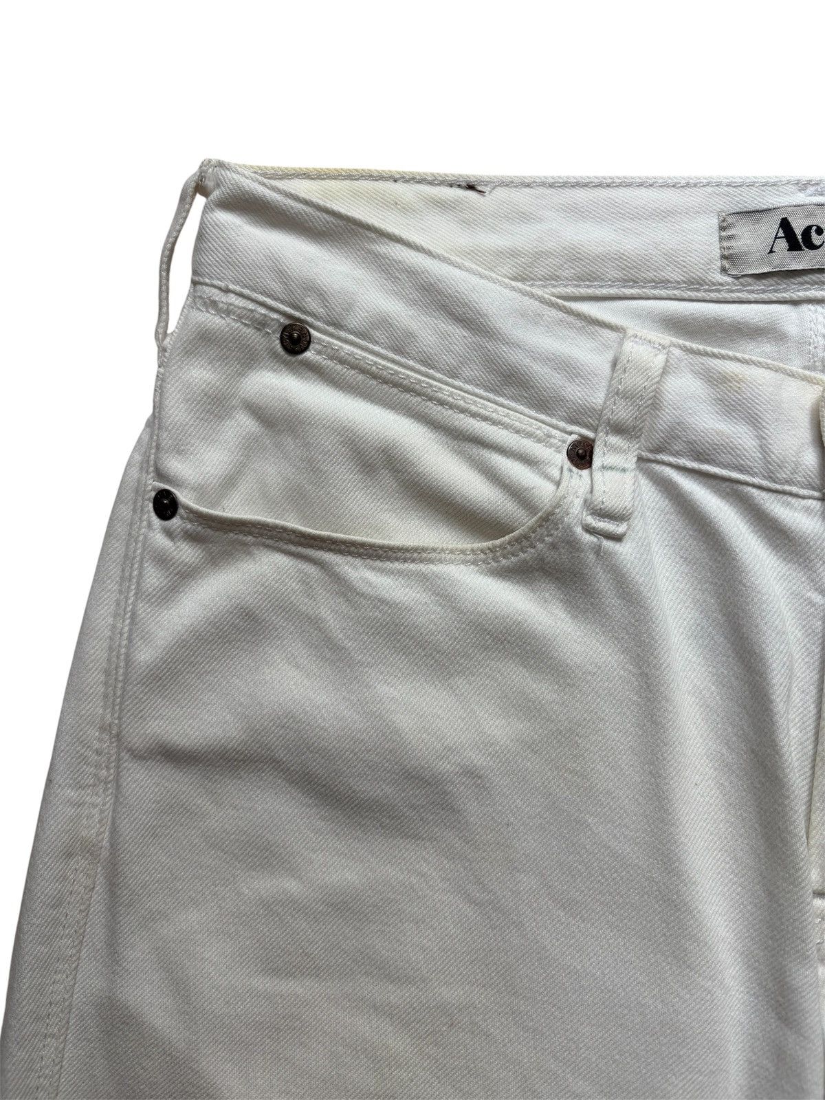 Acne Studios Acne Studios Max Optic White Jeans Size US 29 - 6 Thumbnail