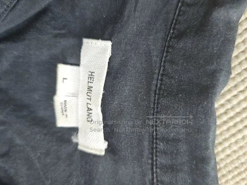 Helmut Lang Helmut Lang Asymmetric Button. Size US L / EU 52-54 / 3 - 3 Thumbnail