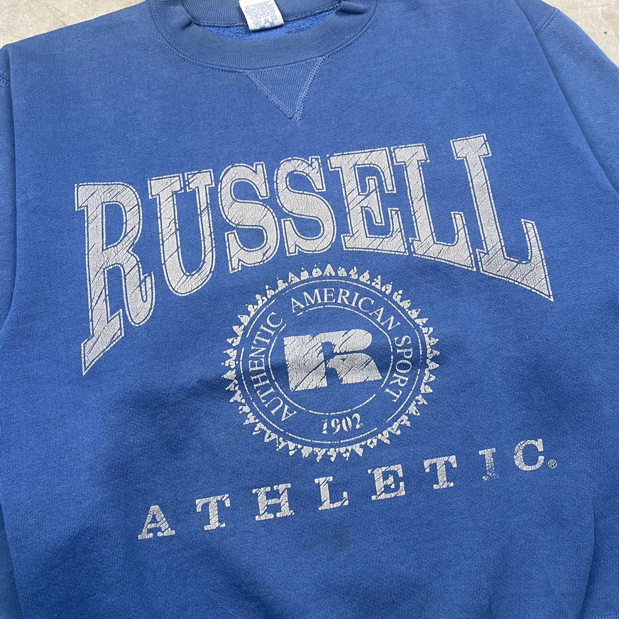Russell Athletic × Vintage 90s OG Russell Athletic Boxy Crewneck Size US M / EU 48-50 / 2 - 4 Thumbnail