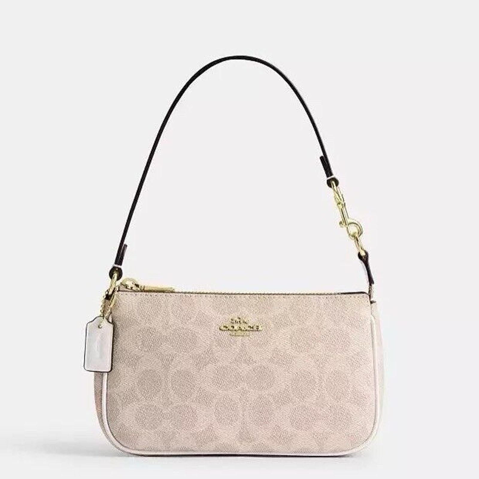 Coach NWT Coach Nolita 19 Signature Canvas CW426 Sand Chalk Size ONE SIZE - 2 Thumbnail